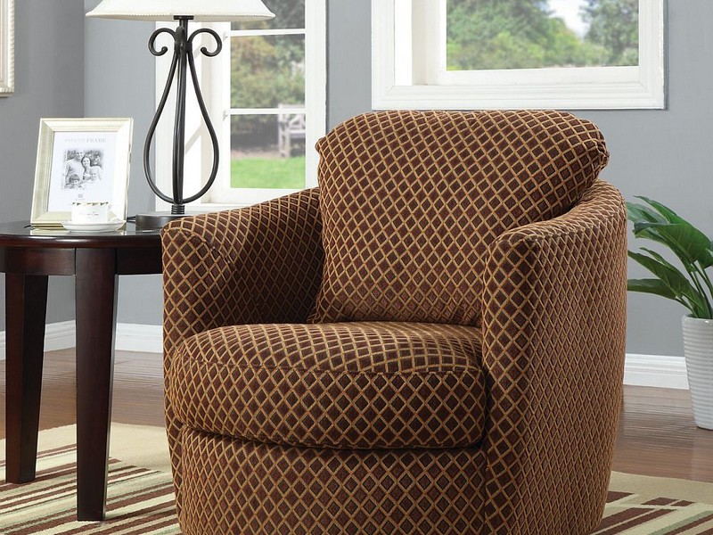 Brown Leather Rocker Recliner