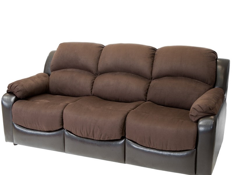 Brown Leather Sleeper Sofa