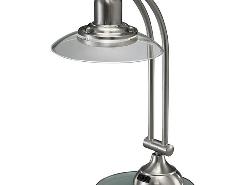 Brushed Nickel Table Lamp