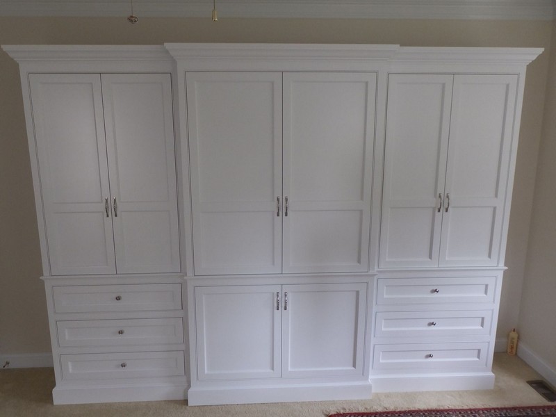 Built In Armoire Cabinets