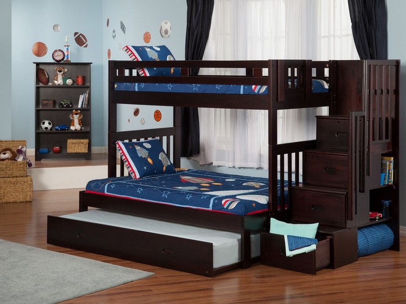 Bunk Bed Desk Trundle Combo