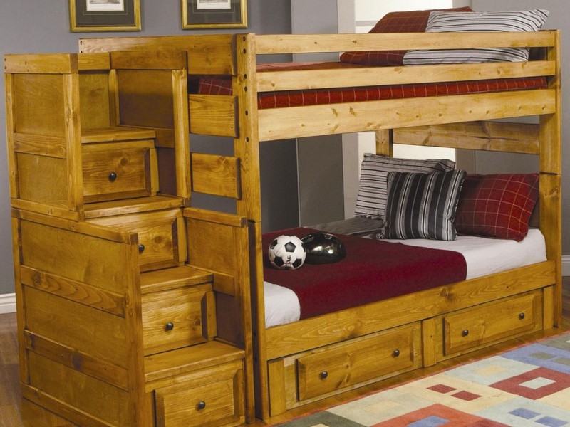 Bunk Bed With Staircase