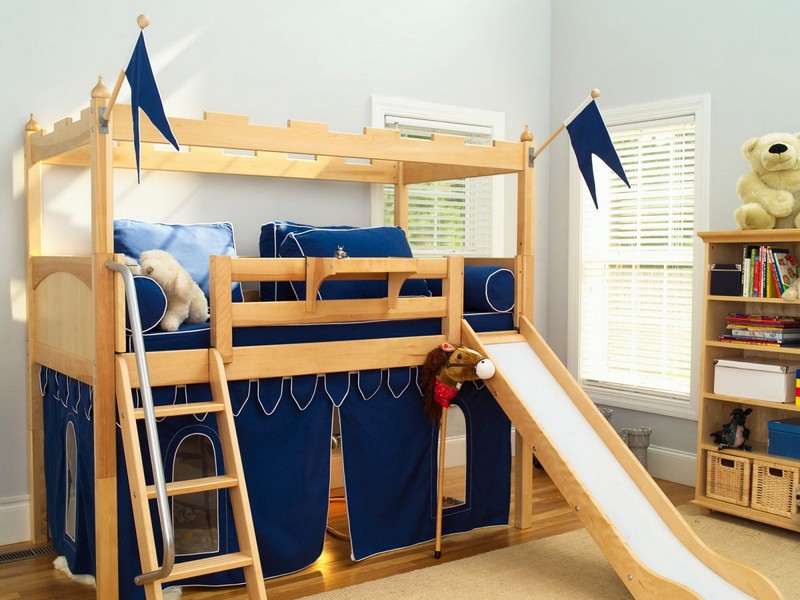 Bunk Beds For Boys With Slide