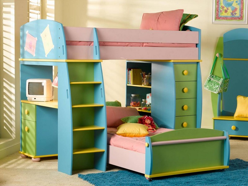 Bunk Beds With Drawers Built In