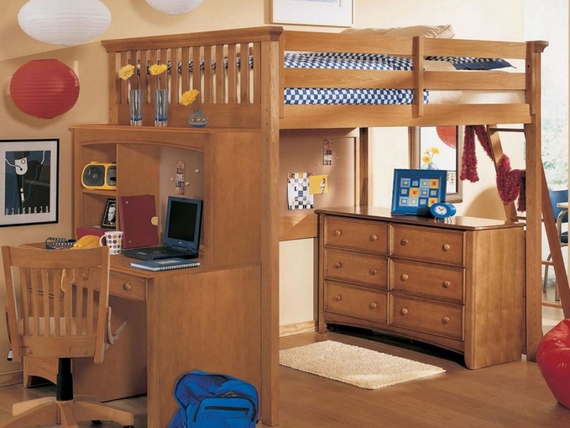 Bunk Beds With Drawers In Staircase
