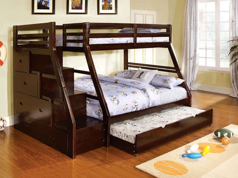 Bunk Beds With Trundle And Stairs