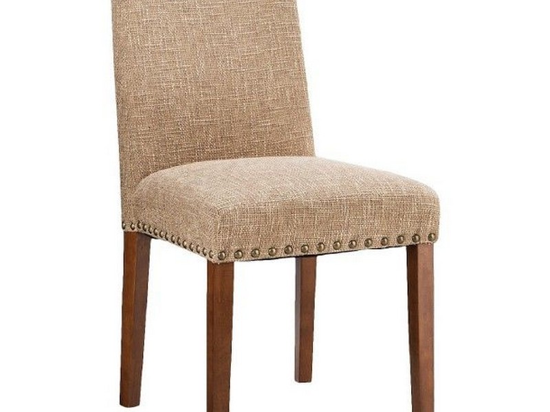 Burlap Dining Chairs