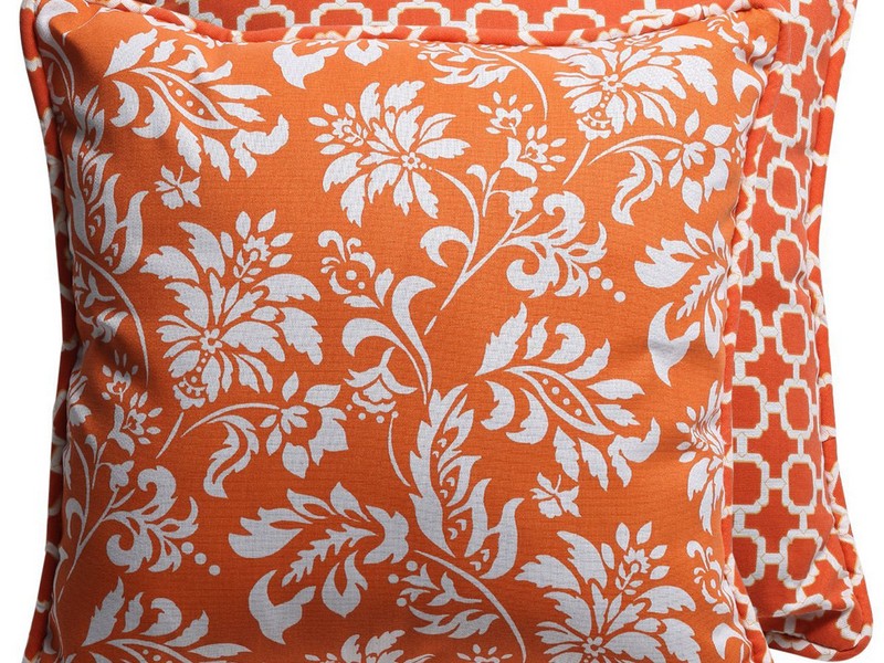 Burnt Orange Accent Pillows