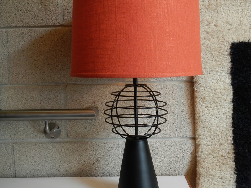 Burnt Orange Lamp Shades