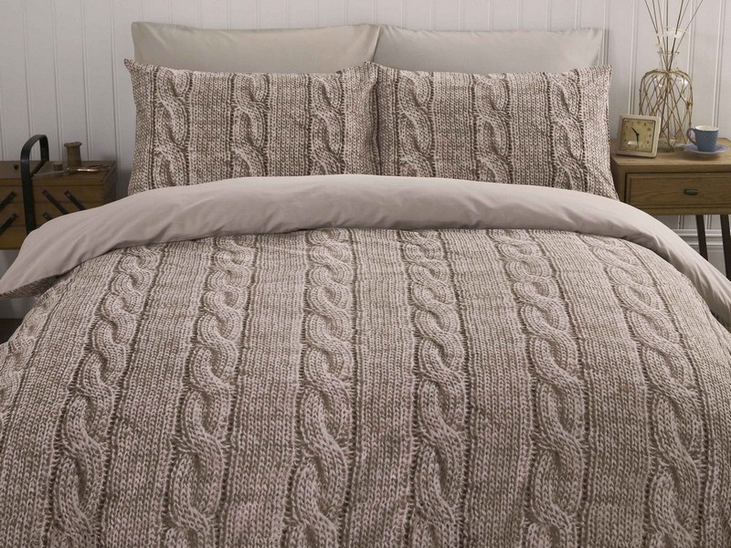 Cable Knit Comforter