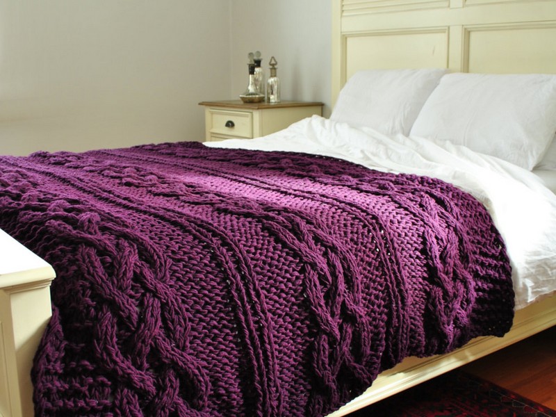 Cable Knit Queen Bedding