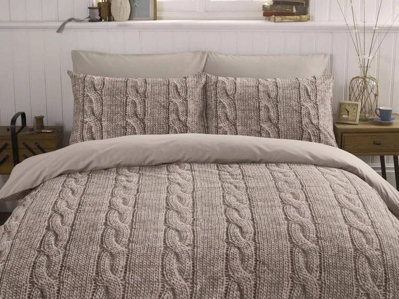 Cable Knit Sweater Bedding