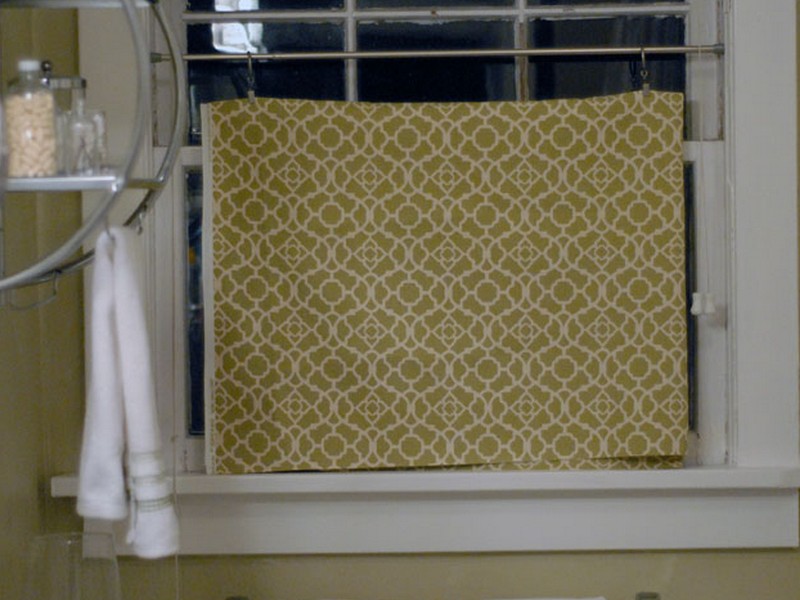 Cafe Curtains For Bathroom Window