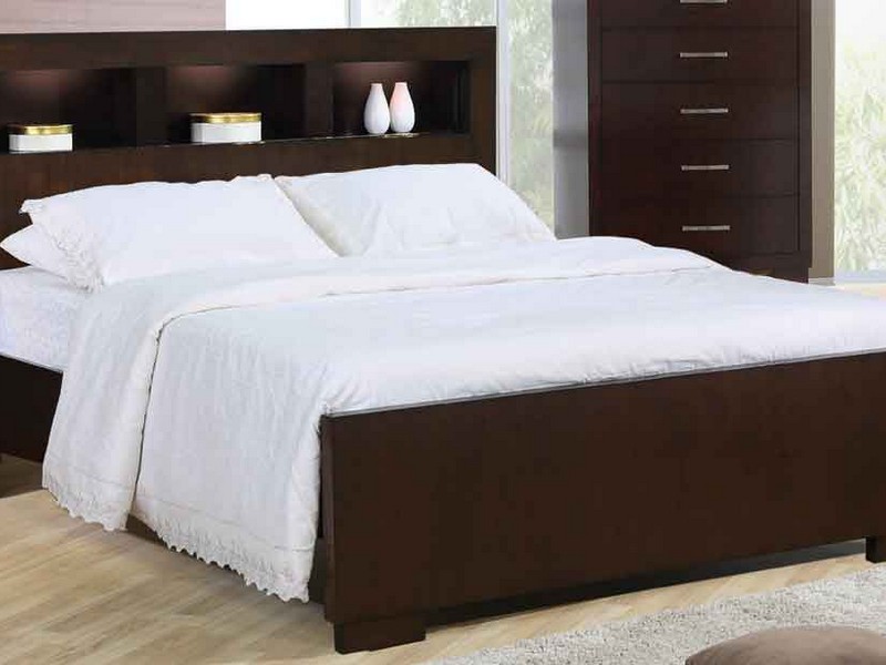 Cal King Platform Bed Frame With Drawers