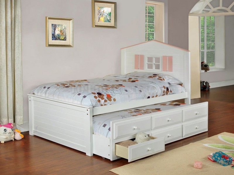 Captain Trundle Bed With Drawers