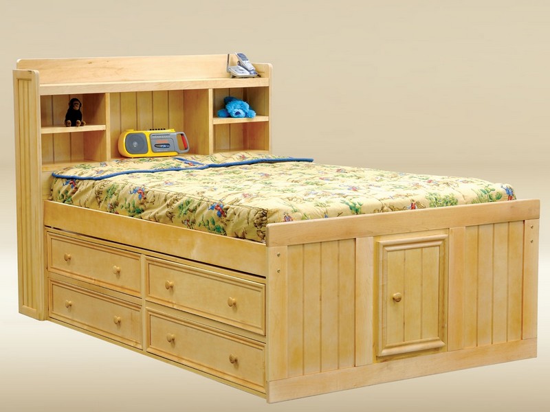 Captains Bed Twin With Drawers