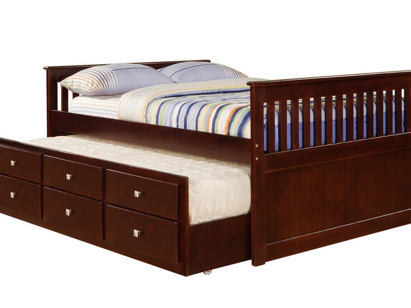 Captains Bed With Trundle