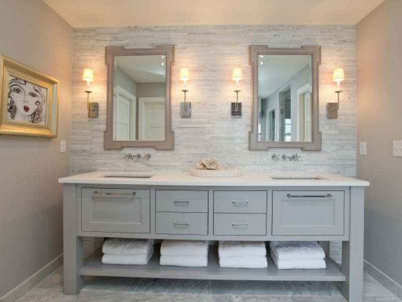Carrara Marble Bathroom Countertop
