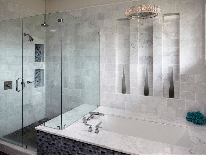 Carrera Marble Bathroom Ideas