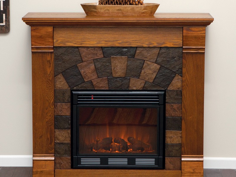 Carson Electric Fireplace Media Console