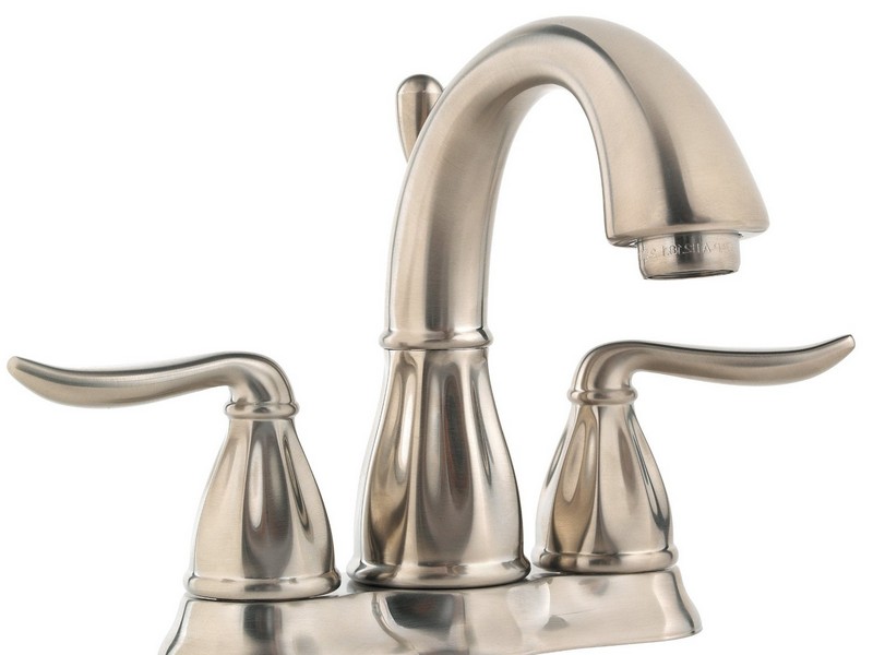 Centerset Bathroom Faucets Brushed Nickel