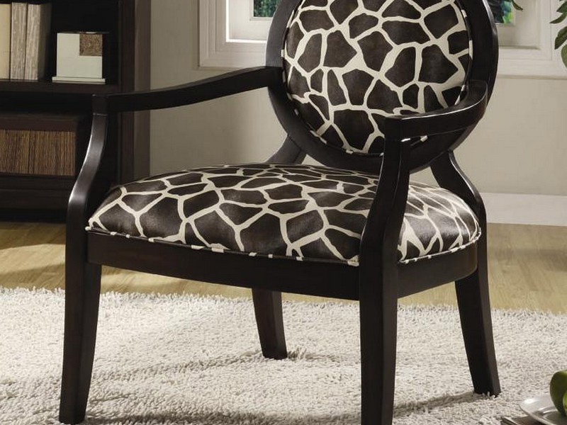 Cheetah Print Accent Chair