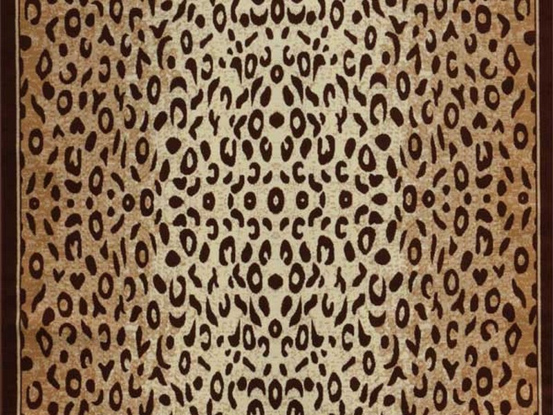 Cheetah Print Area Rug