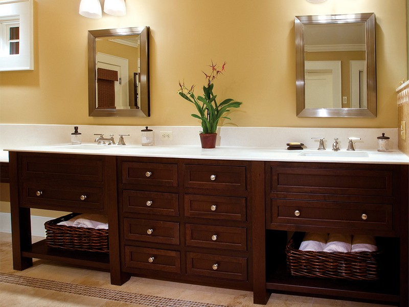 Cherry Bathroom Vanity Ideas