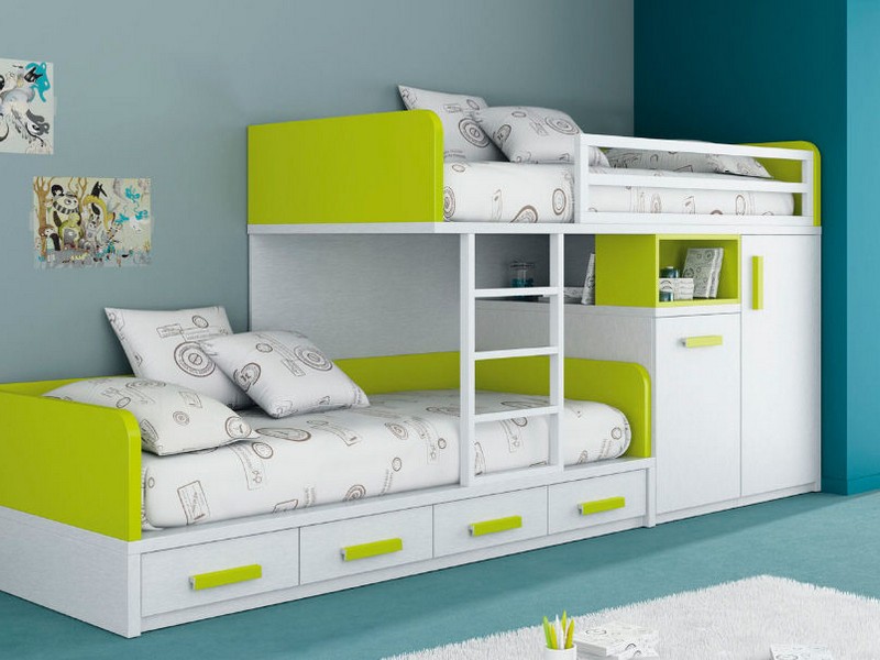 Childrens Bunk Beds With Storage