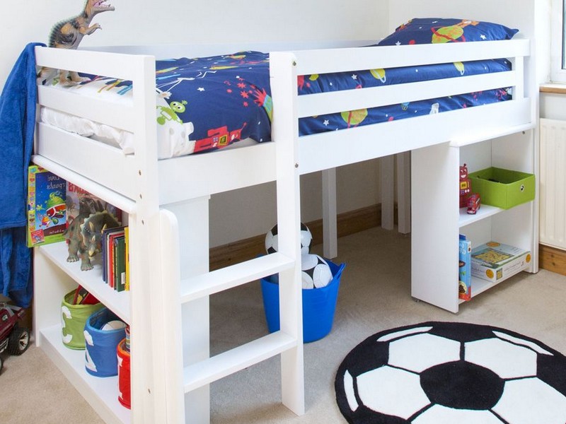 Childrens Mid Sleeper Beds With Storage