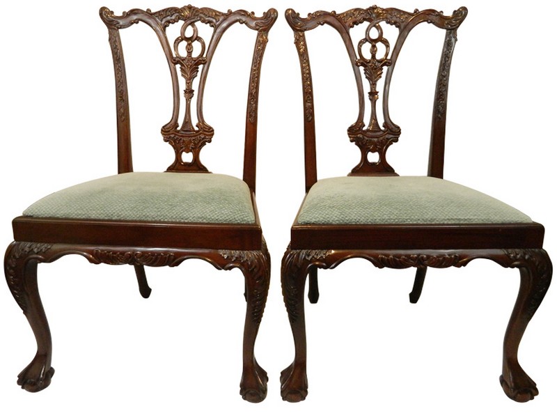 Chinese Chippendale Dining Chairs