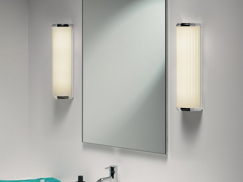 Chrome Bathroom Mirror Light