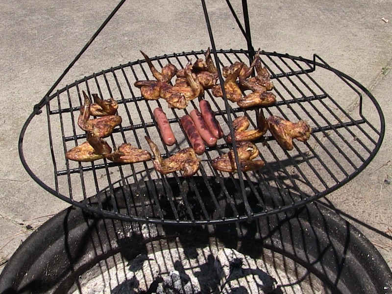 Circular Fire Pit Grate