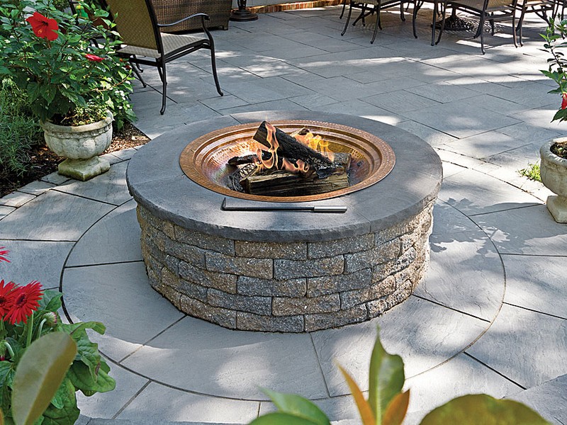 Circular Fire Pit Kit