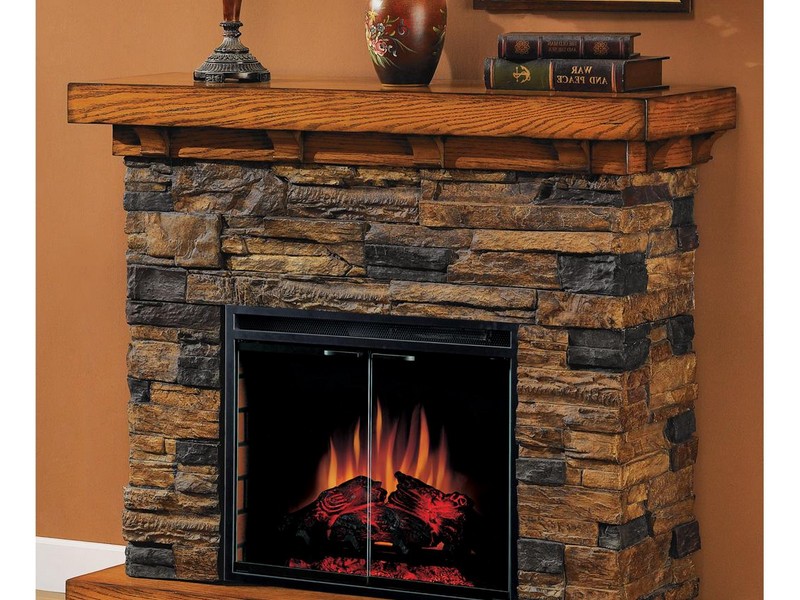 Classic Flame Flagstone Electric Fireplace