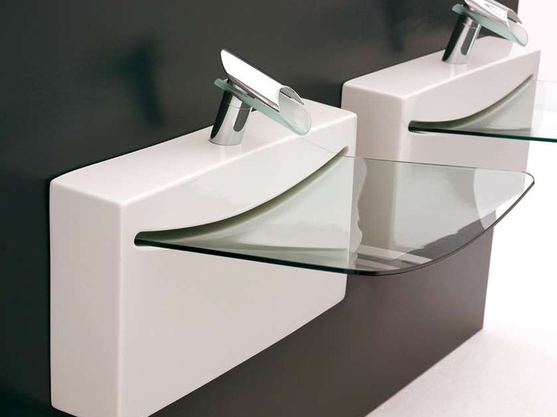 Clear Glass Bathroom Sinks