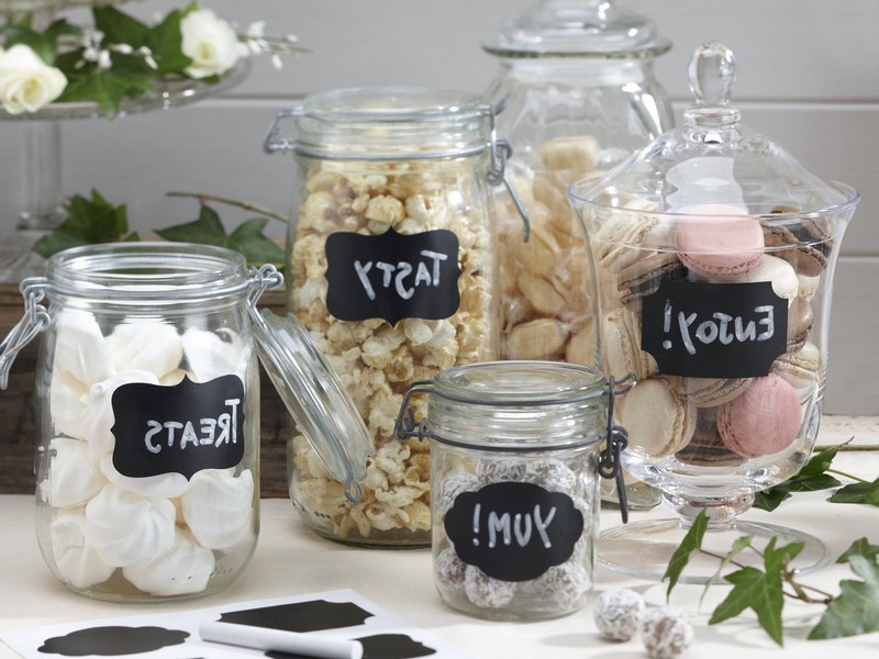 Clear Glass Decorative Containers