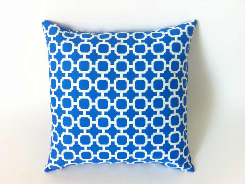 Cobalt Blue Throw Pillows