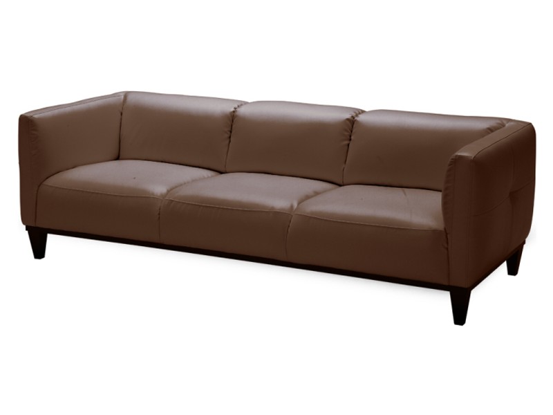 Cognac Leather Sofa