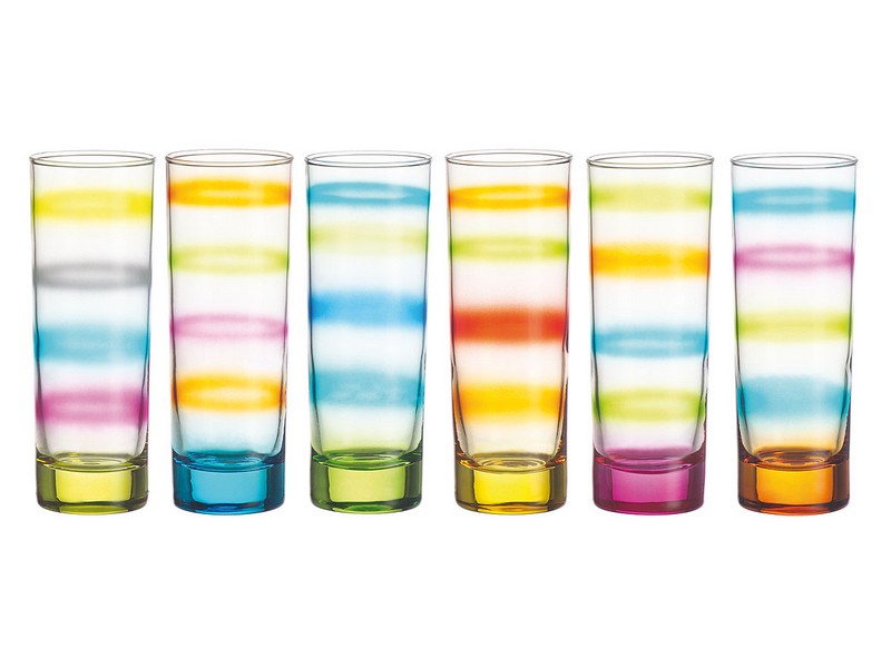 Colored Drinking Glasses Sets