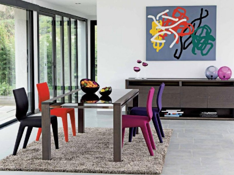 Colorful Dining Room Chairs