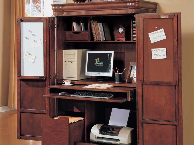 Computer Cabinet Armoire