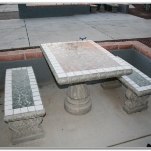 Concrete Patio Table Top Diy