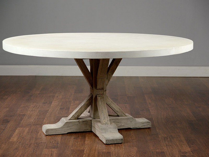 Concrete Top Dining Table Round