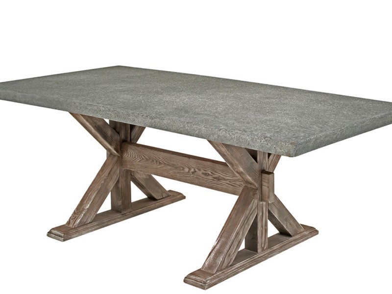 Concrete Top Dining Table