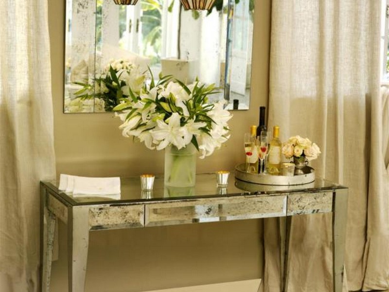 Console Table And Mirror Set Canada