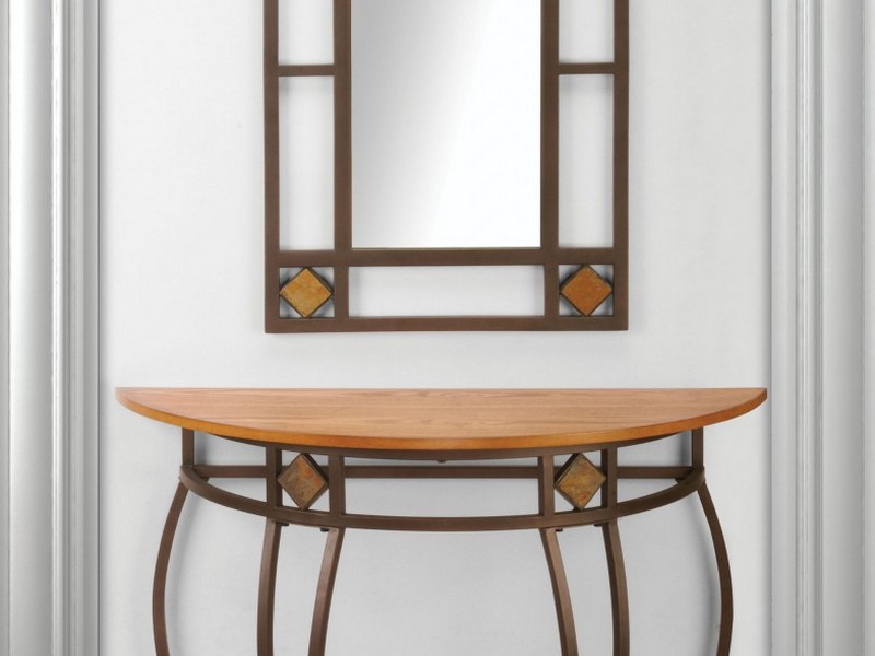 Console Table And Mirror Set