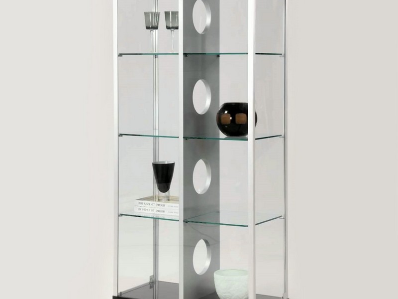 Contemporary Curio Cabinets Glass