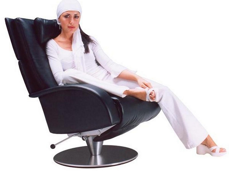 Contemporary Leather Recliner Chair