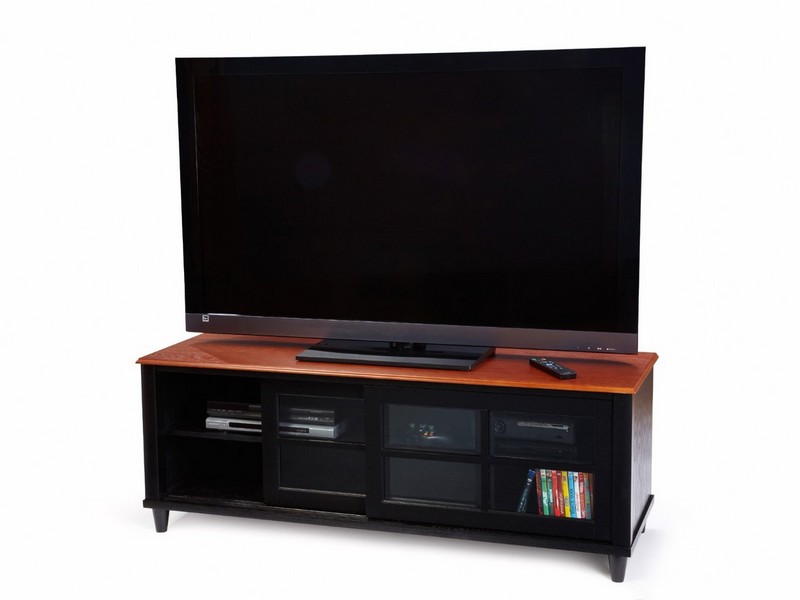 Convenience Concepts Tv Stand With 2 Cabinets Espresso